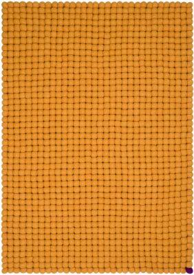 Big One Rechteckig Filzteppich 200 x 300 cm myfelt Ockergelb